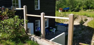 Voortgang terreininrichting