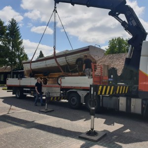 Afscheid van de B2-sloep